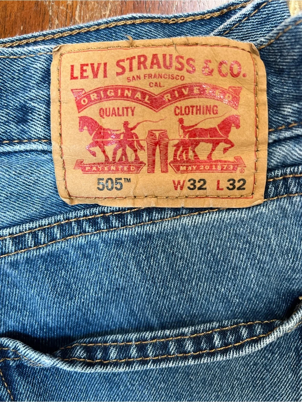 Levi's Men's Light Blue Straight-Leg Jeans